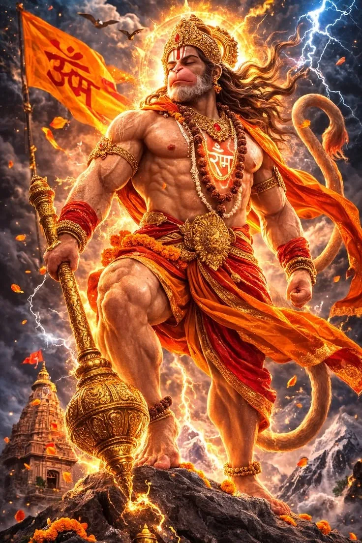 Ram bhatk Hanuman walpaper hd