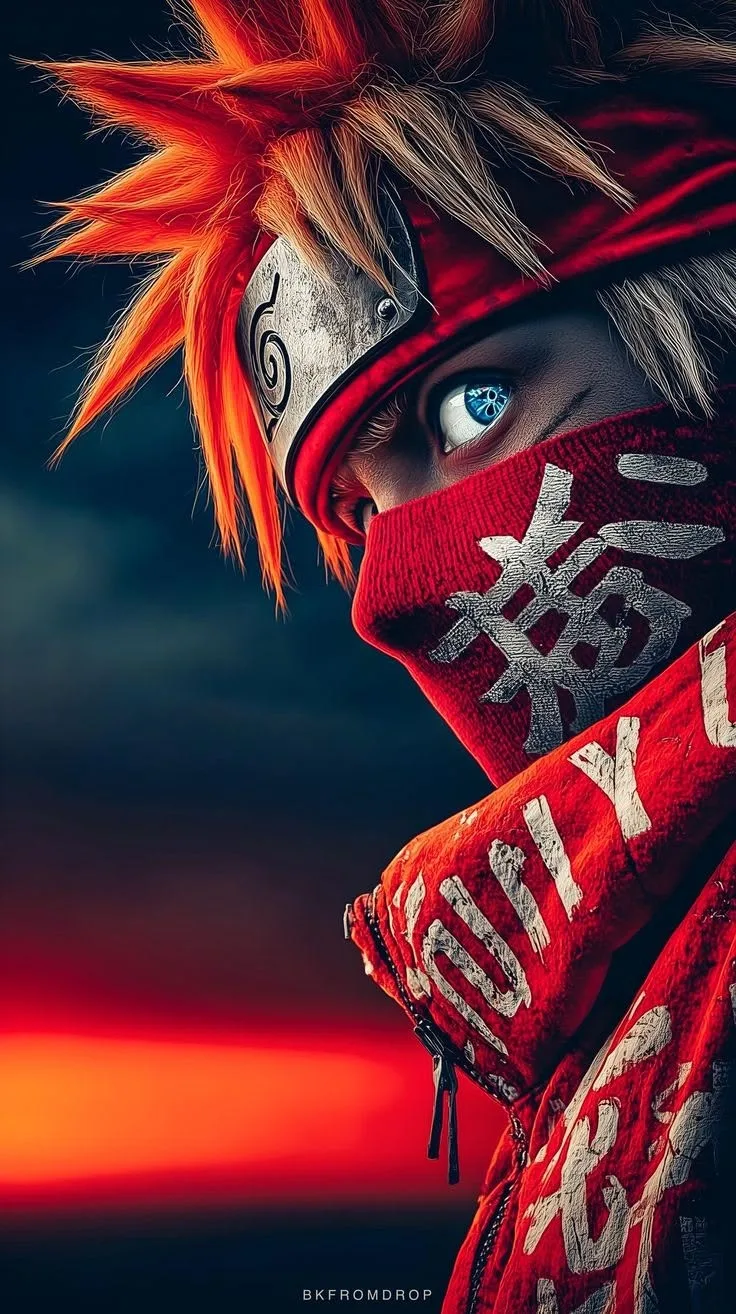 Red Ninja war wallpaper