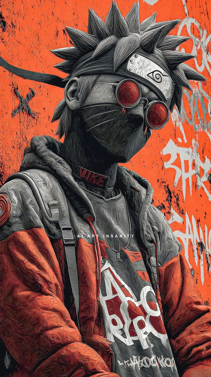 Crimson Shinobi Wallpaper