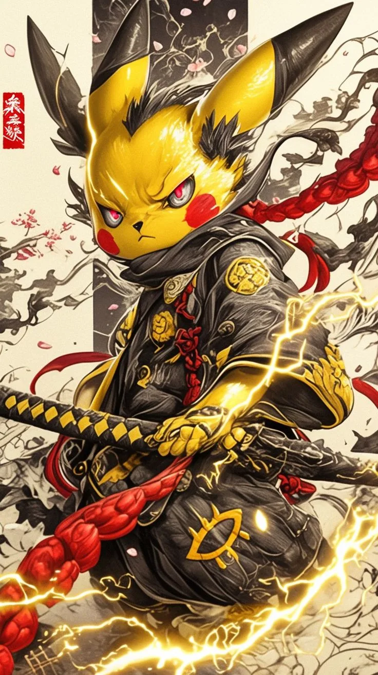 Thunder Samurai Pikachu